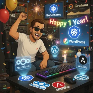 git log –since=”1 year ago”: One Year of apt-upgrade.me && Publishing the Ansible Playbooks for Nextcloud on K3s
