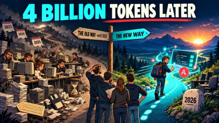 Illustration: four billion tokens later